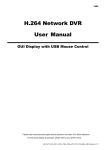 H.264 Network DVR User Manual