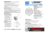 3715 Electronic Entry Device USER OPERATING INSTRUCTIONS