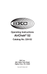 AirChek52 - Eco Environmental