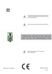 OPERATING INSTRUCTIONS MANUAL FOR “FAC-EX” AIR