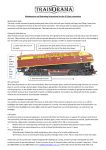 Maintenance and Operating Instructions for the 42 Class Locomotive