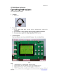 Operating Instructions