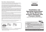 Installation and Operating Instructions for Davey HM