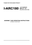 ASSEMBLY AND OPERATING INSTRUCTIONS