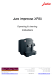 Operating Instructions - Xf50