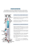 OPERATING INSTRUCTIONS - Todd Harris Electrical and Water