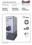 Betriebs- anleitung Operating Instructions Notice d