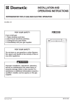 RM2350 INSTALLATION AND OPERATING INSTRUCTIONS