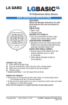 3715 Electronic Entry Device USER OPERATING INSTRUCTIONS