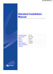 Standard Installation Manual
