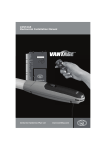 VANTAGE Mechanical Installation Manual