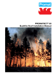 PROMATECT® 50 Bushfire Roof Installation Manual