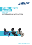 INSTALLATION MANUAL