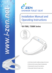 Installation Manual and Operating Instructions