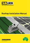 Rooftop Installation Manual