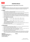 Installation Manual