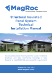 Structural Insulated Panel System Technical Installation Manual