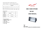 DMX 1500W STROBE NE