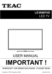 USER MANUAL