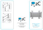 2C Bracket IT User Manual - Herma Projection Screen Technology