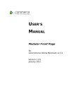 Products Specifications User's Manual