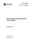 WaveSculptor Config Software User's Manual