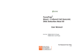 User Manual FavorPrep Blood / Cultured Cell