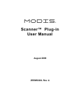 Scanner™ Plug-in User Manual
