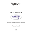 MobIP Webinterface User's Manual