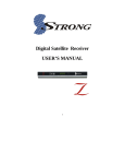 Digital Satellite Receiver USER'S MANUAL