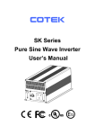 SK Series Pure Sine Wave Inverter User's Manual