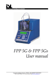 FPP 5G & FPP 5Gs User manual