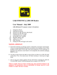 LIQUITRONICS&reg; LDR-100 Reader User Manual