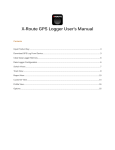 GPS Data Logger User's Manual