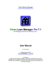 User Manual - Home Money Manager