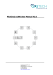 PhoCheck 1000 User Manual V2.0