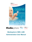 Mediasphere CMS | LMS Administration User Manual