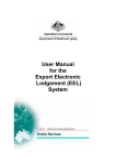 User Manual for the Export Electronic Lodgement (EEL) System