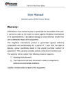 User Manual KI6102 series PON Power Meter