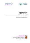 L4 User Manual API Version X.2