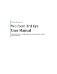 Wolfcom 3rd Eye User Manual