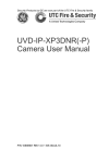 UVD-IP-XP3DNR(-P) Camera User Manual