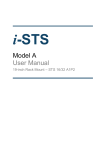 Model A User Manual - i-STS