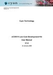 eCOG1X Low Cost Development Kit User Manual