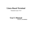Linux V3 Manual - Termtek Thin Clients