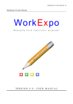 WorkExpo 9.0 User Manual
