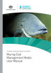 Murray Cod Management Model: User Manual - Murray