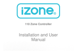 iZone 110 User Manual A5 - Crispair Air Conditioning