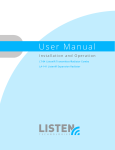 User Manual - National Audio Systems