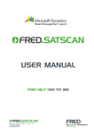 USER MANUAL - Fred Help Centre